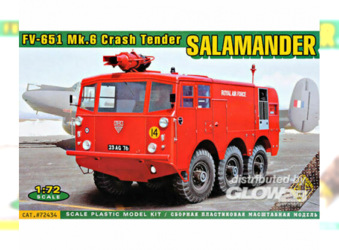 Сборная модель Пожарный автомобиль FV-651 Mk.6 Salamander crash tender (Fire Engine)