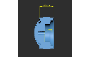 Диск передний МАЗ-5434, 6425 нов. обр. 5отв. под подшипник 8мм