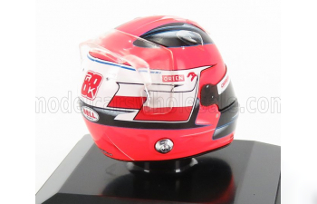 BELL HELMET F1 Casco Helmet Alfa Romeo C39 Team Racing Orlen Season (2020) R.Kubica, Red