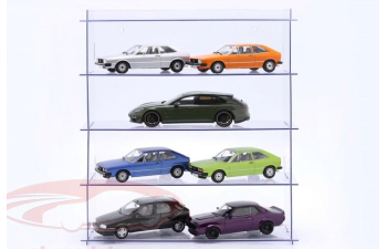 Витрина акриловая с пятью полками