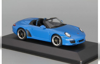 PORSCHE 911 Speedster 997 Modell (2010), pur blau