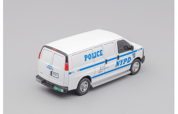 CHEVROLET Express New York City, New York Police, white