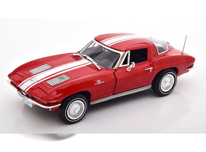 CHEVROLET Corvette C2 Z06 (1963), red white