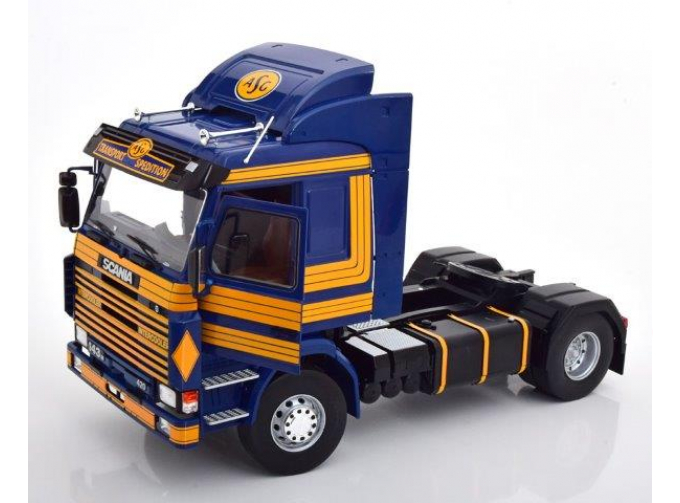 SCANIA 143 Topline "ASG" 1987 Dark Blue/Yellow