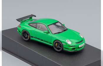 PORSCHE 911 GT3 RS (997), green