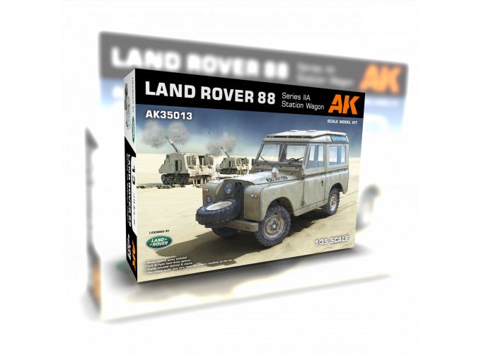 Сборная модель Внедорожник Land Rover 88 Series IIA Универсал