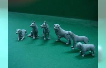 Livestock Set Vol.3 (six dogs)