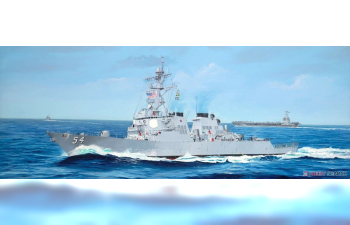 Сборная модель Эсминец USS Curtis Wilbur DDG-54