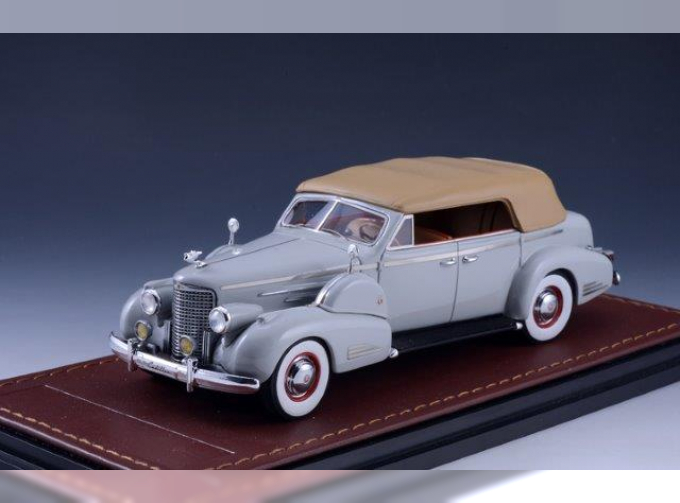 CADILLAC V16 Series 90 Fleetwood Sedan Convertible (закрытый) 1938 Grey