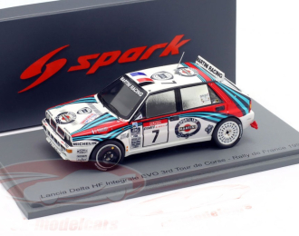 LANCIA Delta HF Integrale №7 3rd Rallye Tour de Corse Philippe Bugalski, Denis Giraudet (1992)