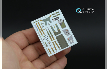 3D Декаль интерьера кабины Tornado GR.1 (Revell) (с 3D-печатными деталями)