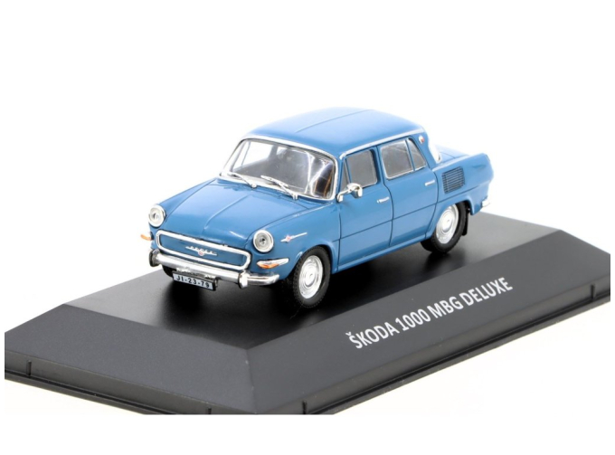 SKODA 1000 MBG De Luxe, Skoda Kaleidoskop 8, blue