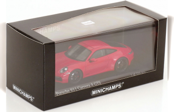 PORSCHE 911 (992) Carrera 4 GTS (2021), red