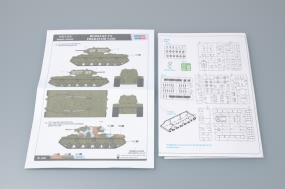 Сборная модель Танк Russian KV-1 Tank (с накладной броней), 1941