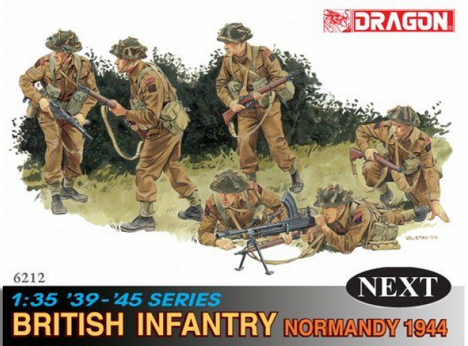 Сборная модель British Infantry (Normandy 1944)