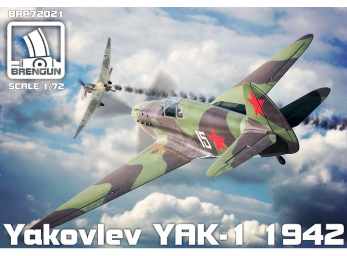 Сборная модель Yakovlev Yak-1 1942