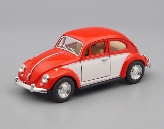 VOLKSWAGEN Classical Beetle (1967), red / white