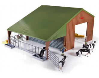 ACCESSORIES Farm Building - Diorama Stalla Con Animali, Various