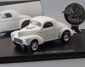 WILLYS Coupe HOT ROD (1941), white