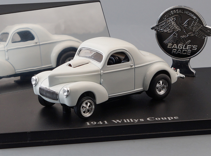 WILLYS Coupe HOT ROD (1941), white