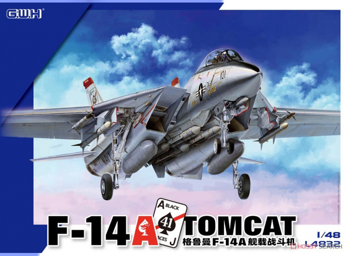 Сборная модель Американский истребитель-перехватчик F-14A Tomcat