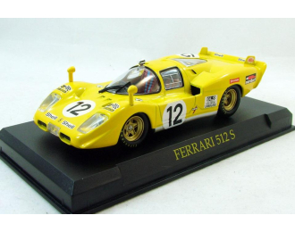 FERRARI 512S, Ferrari Collection 49, yellow