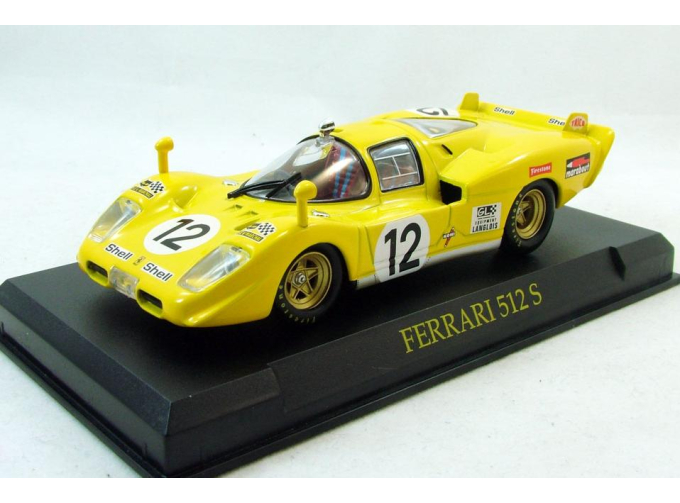 FERRARI 512S, Ferrari Collection 49, yellow