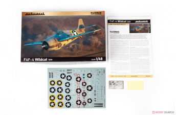 Сборная модель F4F-4 Wildcat Late - ProfiPACK Edition