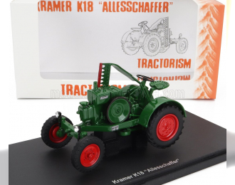 KRAMER K18 Alesschaffer Tractor Germany (1936), Green Red