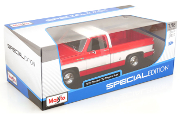 CHEVROLET C-10 Pick-up Cheyenne Super (1974), red/white