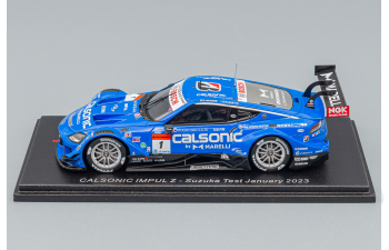 NISSAN Type Z Team Calsonic Impul №1 Gt500 Class Super Gt Test Suzuka (2023), Blue