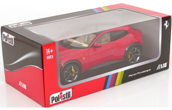 FERRARI Purosangue (2022), Rosso Corsa 322 - Cream Interior