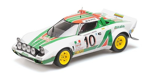 LANCIA STRATOS MUNARI/MAIGA - WINNERS RALLYE MONTE CARLO 1976