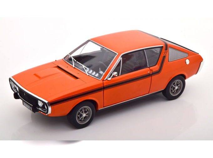 RENAULT 17 Gordini (1974), orange/schwarz