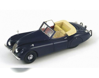 JAGUAR XK120 Cabrio 1953, blue