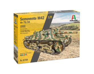 Сборная модель MGMC Tank M42 Da 75/34 Semovente 1944