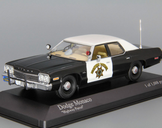 DODGE Monaco Police (1974), black