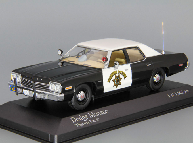 DODGE Monaco Police (1974), black