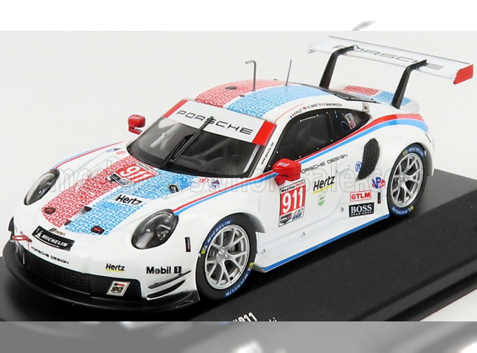 PORSCHE 911 991 Rsr Porsche Gt Team N911 24h Daytona (2019) Makowiecki - Pilet - Tandy, White