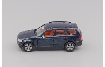 BMW X3 (E83) 3.0i, dark blue