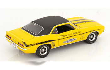 CHEVROLET Yenko Camaro SC/SS/E Lawrence Preston (1969), yellow matt-black