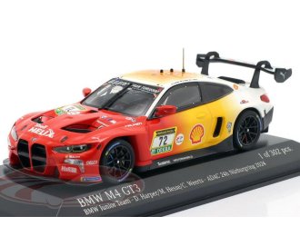 BMW M4 GT3 №72 3rd 24h Nürburgring Harper, Hesse, Weerts (2024)