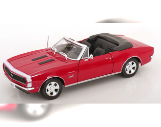 CHEVROLET Camaro SS 396 Convertible (1967), red