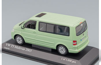 VOLKSWAGEN T5 Multivan (2003), light green