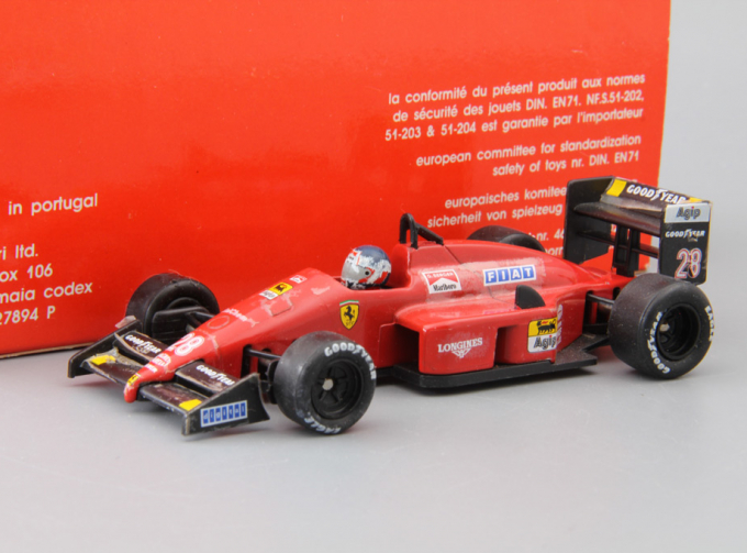 FERRARI F1 87 88C #28, red