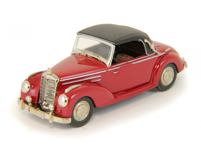 MERCEDES-BENZ 220 Cabrio A closed Top (1951), red