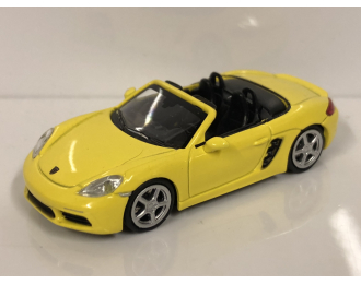 Porsche 718 Boxter, yellow, 2016