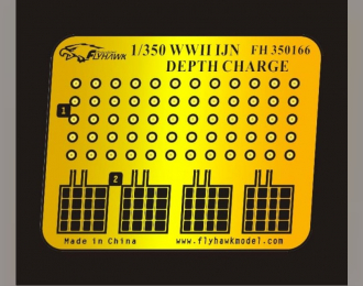 Фототравление WWII IJN Depth Charge