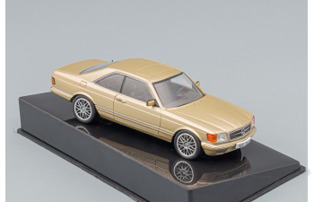 MERCEDES-BENZ 560 SEC C126 Coupe (1981), golden