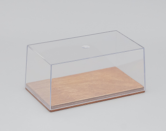 Бокс с деревянным подиумом Шоколад